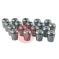 0344-1122 Optimum 18 Piece ER 32 Collet Set 3-20mm