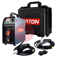 1012020013 PATON ECO-200-C Inverter 200A Arc Welder Suitcase Package - 230v, 1ph