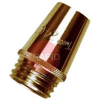 24CT-XXX Tweco 24CT Series Course Thread Nozzle, Standard Short Stop