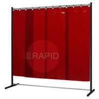 36.38.05 CEPRO Sprint Single Welding Screen with Orange-CE Sheet - 2m High x 2m Wide, Approved EN 25980