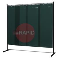 36.38.06 CEPRO Sprint Single Welding Screen with Green-6 Sheet - 2m High x 2m Wide, Approved EN 25980