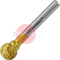 402010-0060 HMT GoldMax TCT Burr 6mm Ball