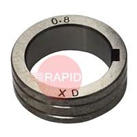 4097616 PATON U-Groove Feed Roller - Aluminium Wire: 0.8 - 1.0mm (2 Roll Drive)