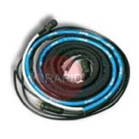 7400000064 Miller Water Cooled Interconnection Cable for Intellx Ex-S Wire Feeder & XMT 400 - 8m