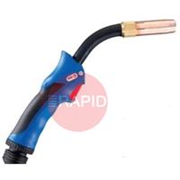 766.0534.1 Binzel Abimig Grip W 605 D 3 Meter Mig Torch (Liquid Cooled) 600A CO2, 550A Mixed Gas