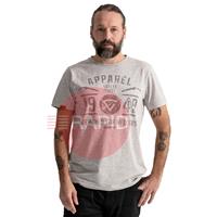 804100013FF Kemppi Wear 0005 Grey Melange Male Short Sleeve T-Shirt - Large