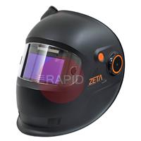 9873804 Kemppi Zeta Fresh Air W201 Auto Darkening Welding Helmet, Shades 8-12