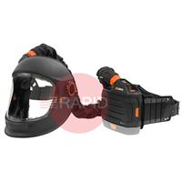 9873840 Kemppi Zeta Fresh Air G201 Grinding Helmet & PFU 210e PAPR System