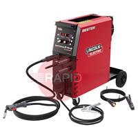 B18266-1 Lincoln BesterMIG 215-S Multi Process Synergic MIG & MMA Inverter Welder Package - 230v, 1ph