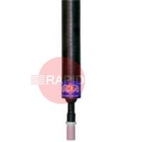 CKM2312 Machine Series Water Cooled 230 MachineTorch Pkg 300A 180º  Rg w/ 12-1/2' (3.8m) TriFlex Cable