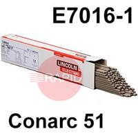 Conarc-51 Lincoln Electric Conarc 51, Low Hydrogen Electrodes, E7016-1 H4R