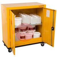 HMC2 Armorgard Safestor, Hazardous Mobile Cupboard, 900 x 465 x 1010mm