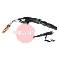 MB2601-030 Trafimet ERGOPLUS 400 Water Cooled MIG Torch w/ Euro Connection, 400A CO2, 350A Mixed Gas - 3m