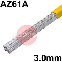 RO233201 SIF Magnesium No.23 Aluminium Tig Wire, 3.0mm Diameter - AZ61A. 1.0kg Pack