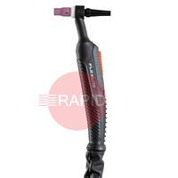 TX305W4 Kemppi Flexlite TX K5 305W Water Cooled 300 Amp Tig Torch, with Rigid Neck - 4m, 7 Pin