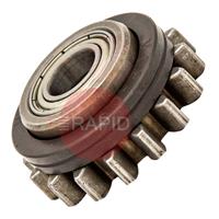 W006075 Kemppi Duratorque Heavy Duty Upper Feed Roll, V0.8mm/100°