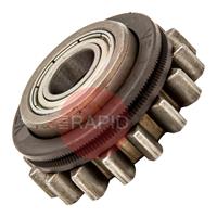 W006085 Kemppi Duratorque Heavy Duty Upper Feed Roll, Knurled 1.6mm