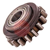 W006089 Kemppi Duratorque Heavy Duty Upper Feed Roll, U1.0mm/80°