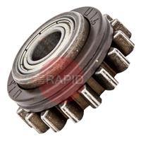 W006093 Kemppi Duratorque Heavy Duty Upper Feed Roll, U1.6mm/80°