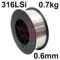 WO210607 SIF SIFMIG 316LSi 0.6mm Diameter 0.7KG Spool