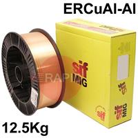 WO320812 SifMig 328 92/8, Aluminium Bronze MIG Wire, 12.5Kg Reel, ERCuAl-Al