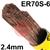10.48.52  ESAB OK Tigrod 12.64 2.4mm Steel TIG Wire, 5Kg Pack - AWS A5.18 ER70S-6