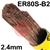 7131XX01  ESAB OK Tigrod 13.16 2.4mm TIG Wire, 5Kg Pack. ER80S-B2