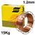 1389127700  ESAB OK Autrodur 38 G M, 1.2mm Hardfacing MIG Wire, 15Kg Reel, MSG-2-GZ-C-350