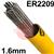 MB-MASTER-S  Esab OK Tigrod 2209 Duplex Tig Wire, 1.6mm Diameter x 1000mm Cut Lengths - AWS A5.9: ER2209. 5.0kg Pack