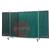 36.31.16  CEPRO Robusto Triptych Welding Screen with Green-6 Curtain - 3.6m Wide x 2.2m High, Approved EN 25980