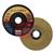 3M-51741  3M Cubitron II Flexible 115mm (4 1/2 Inch) Grinding Disc, T27 (Box of 50)