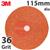 3M-89730  3M 787C Slotted Fibre Disc, 115mm (4.5