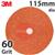 3M-89734  3M 787C Slotted Fibre Disc, 115mm (4.5