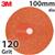 SIFCPRN17  3M 787C Fibre Disc, 100mm Diameter, 120+ Grit, Box of 25