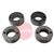 4017225  PATON U-Groove Feed Roller Set of 4 - Aluminium Wire: 1.6 - 2.0mm (4 Roll Drive)