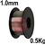 40431005  1.0mm Aluminium Mig Wire ER4043, (AlSi5) NG21. 0.5kg Spool