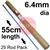 CR30LC-D  Arcair SLICE 6.4mm Diameter x 55cm Long, Flux Coated Electrodes (1/4