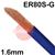 6011100578  Corten Steel TIG Wire, 1.6mm Diameter x 1000mm Cut Lengths - AWS A5.28 ER80S-G, 5Kg Pack