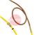 LEPTEC355CPOPT  Binzel Yellow Combination Teflon & Brass Liner for Soft Wire, 1.4mm - 1.6mm (3m - 5m)