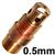 57.50.23.20  0.5mm CK Stubby 4 Series Collet Body