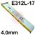 E312L40E  ESAB OK 68.81 312L Stainless Steel Electrodes 4.0mm Diameter x 350mm Long.1.8kg Vacpac (29 Rods). E312L-17