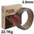 EM0040200020  Lincoln Electric Lincore 15CrMn, 2.8mm Hardfacing Flux Cored MIG Wire, 22.7Kg Reel, MF7-GF-250-KP