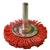 NYCIR50RED  Abracs 50mm Filament Circular Brush Red/Coarse