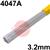 RO163225  SIF Sifalumin No.16 4047A Aluminium Tig Wire, 3.2mm Diameter x 1000mm Cut Lengths - EN ISO 17672 S AL 4047A (AlSi12) - 2.5kg Pack