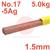 RO1815505Ag  Sif No 17-5Ag, 1.5mm Diameter 5.0 Kg Pkt EN 1044: CP104, BS: 1845 CP4