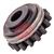 W001055  Kemppi Dura Torque 400 Drive Feed Roll. 2.4mm V Groove. Black