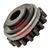 W001065  Kemppi Dura Torque 400 Drive Feed Roll. 2.4mm knurled  V Groove. Black