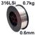 08816X-15  SIF SIFMIG 316LSi 0.6mm Diameter 0.7KG Spool