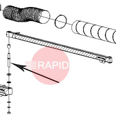 0000101951  Outer Arm Axle Ø 25mm (UK-8.0/160)