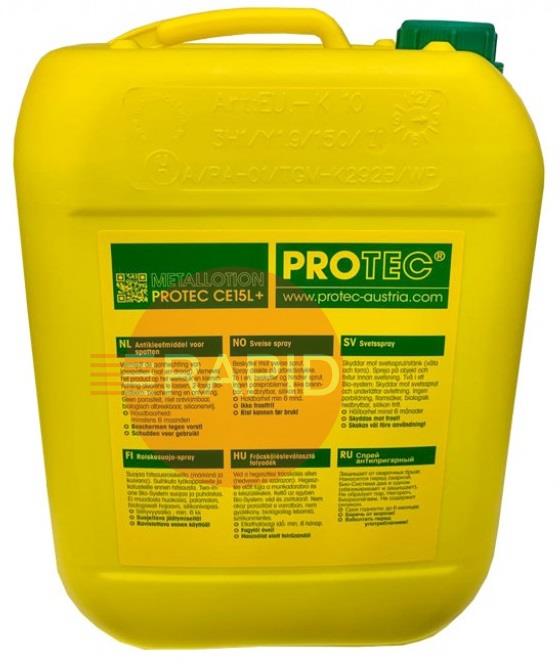 01CGB10  Protec Metallotion CE15L Anti Spatter Fluid, 10Ltr